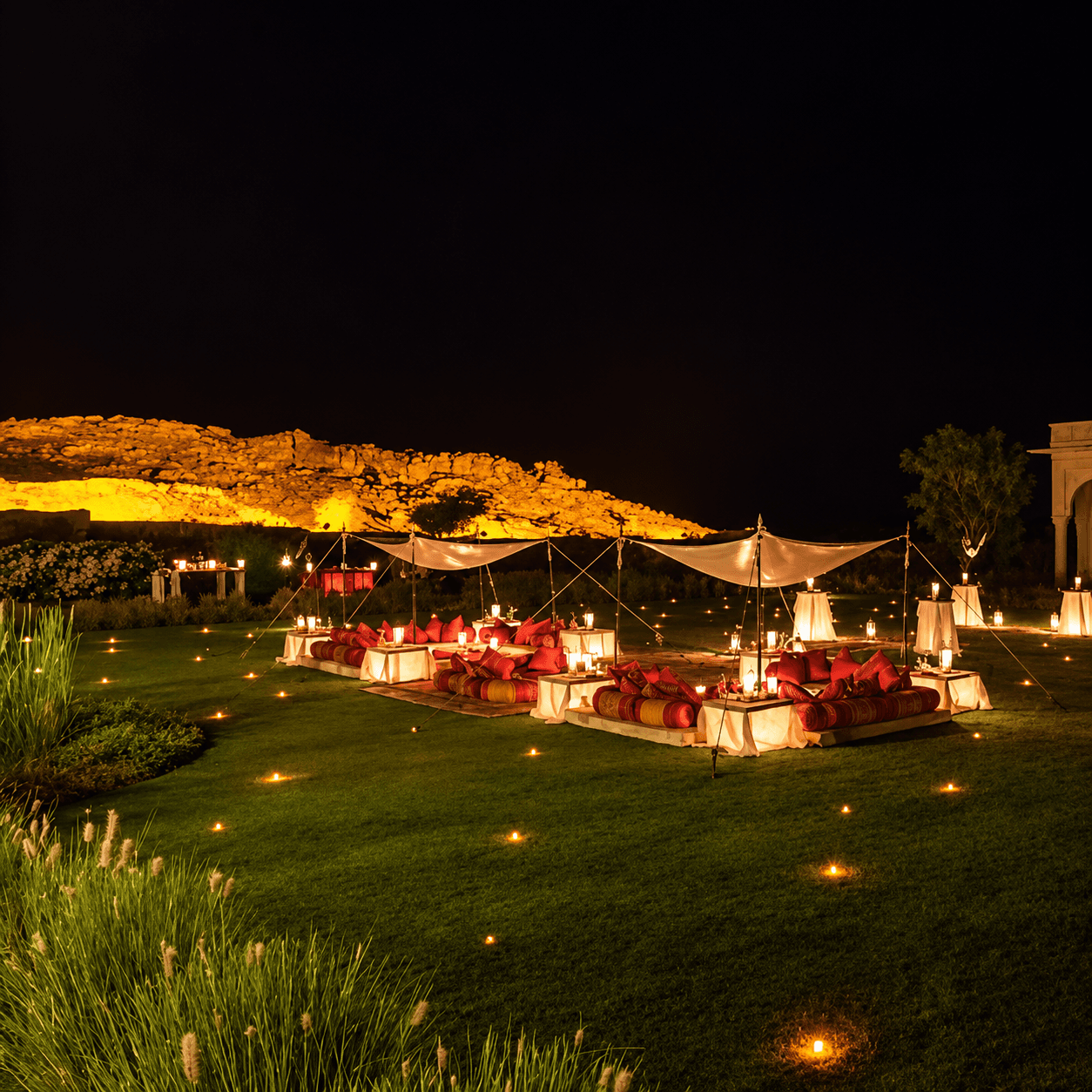 Celebration Garden at Suryagarh