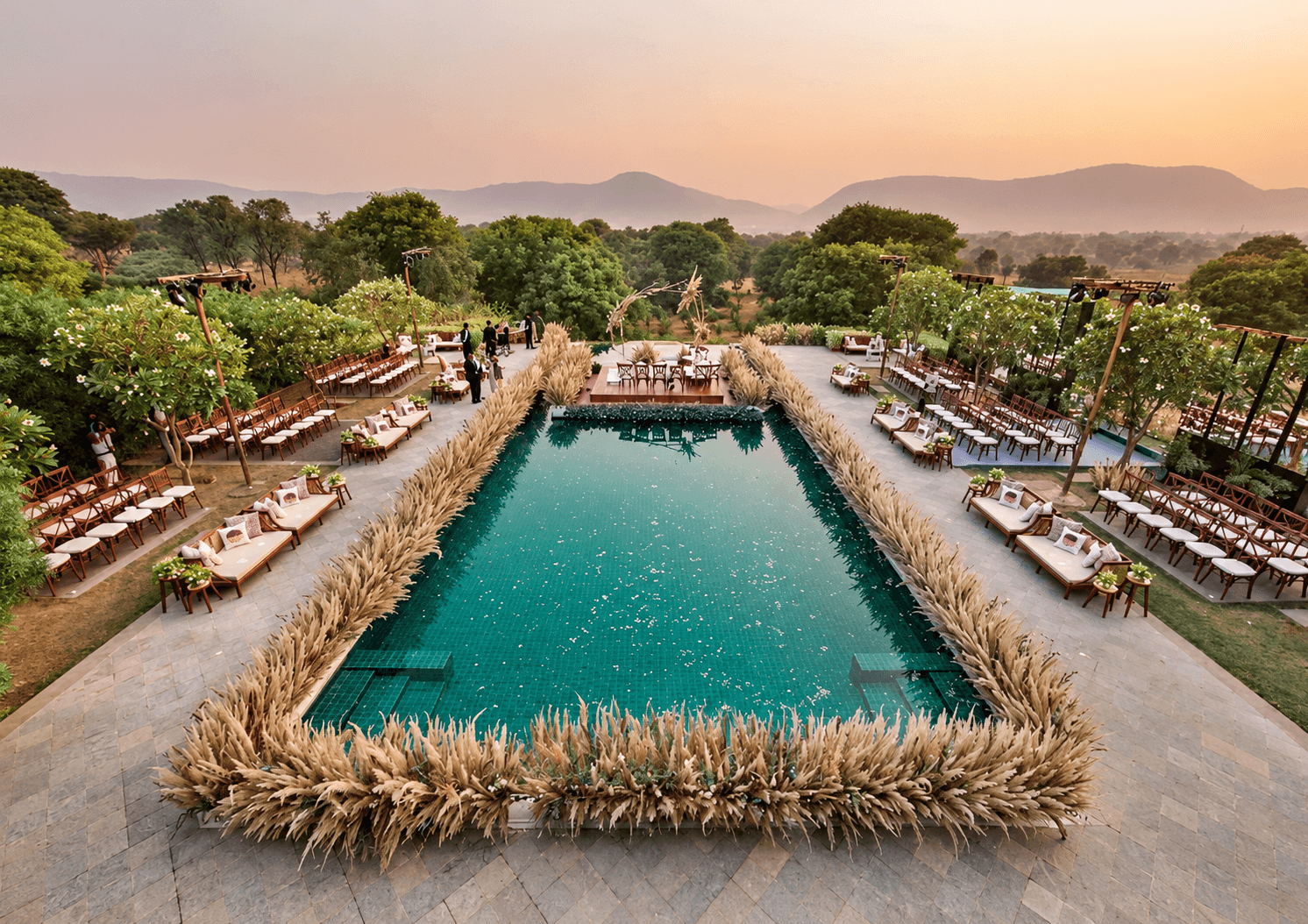 Haveli Terrace at Alila Fort Bishangarh