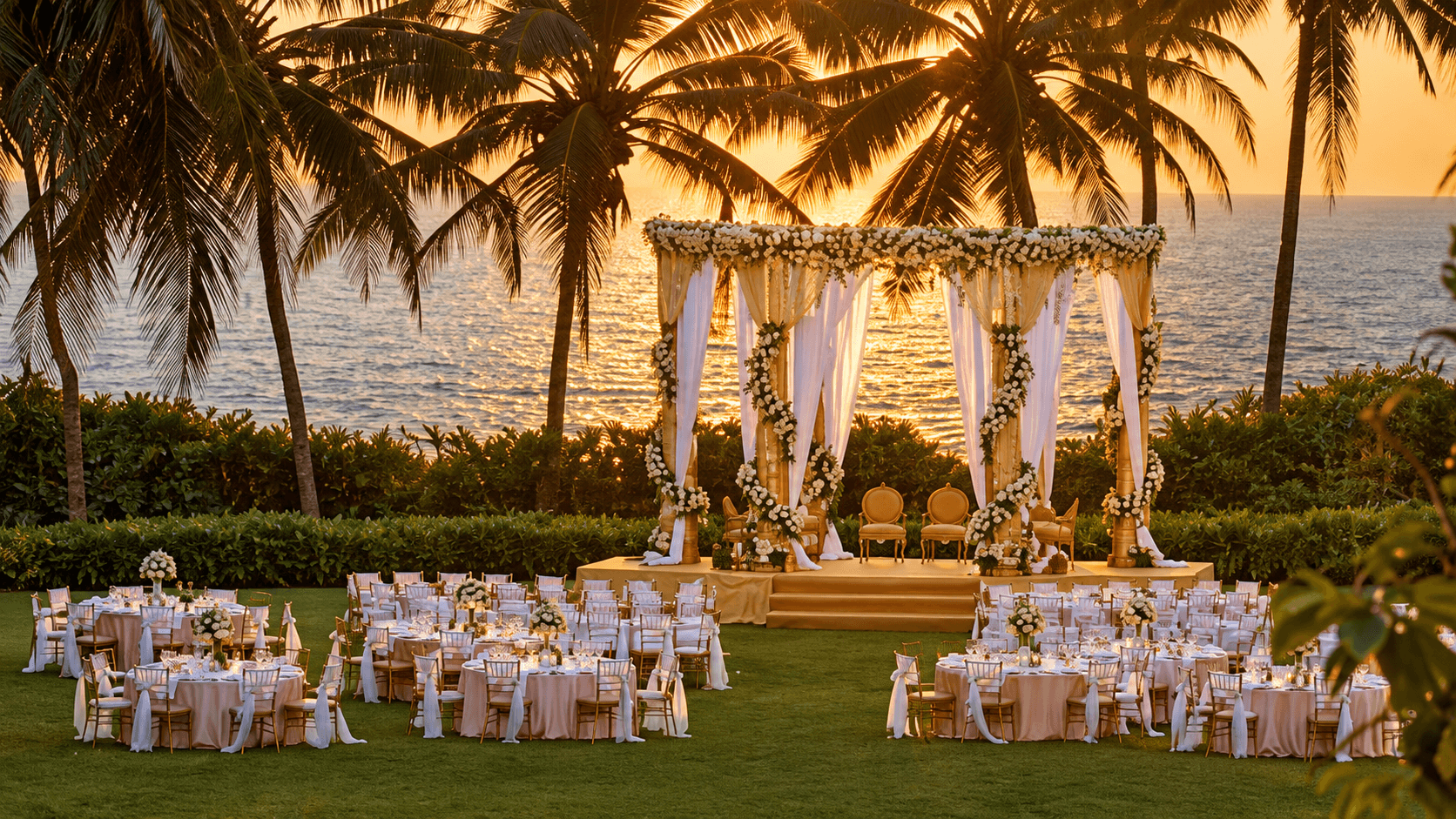 Seaside Lawns at ITC Grand Goa Resort & Spa