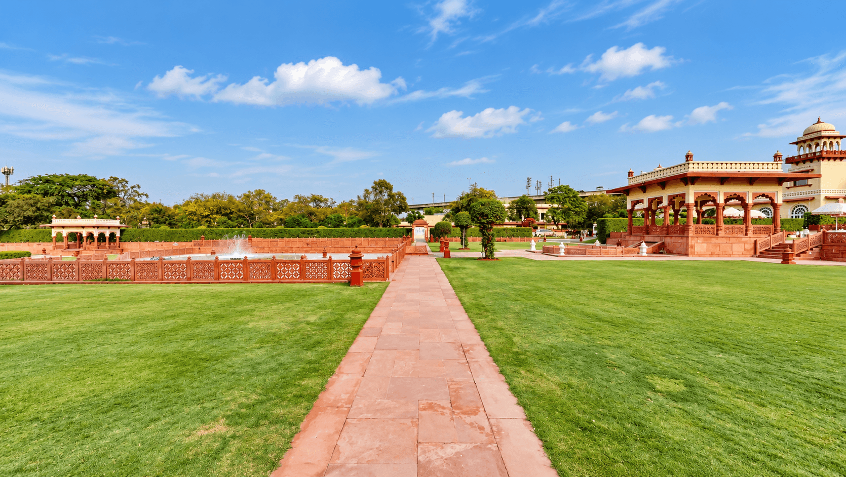 Palace Lawns at Jai Mahal Palace