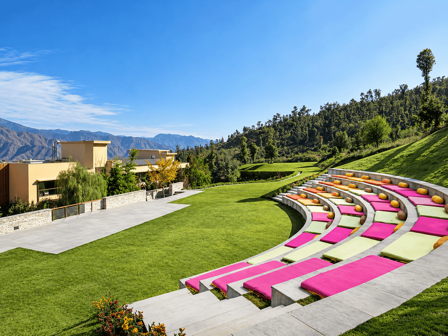Amphitheater at JW Marriott Mussoorie Walnut Grove Resort & Spa