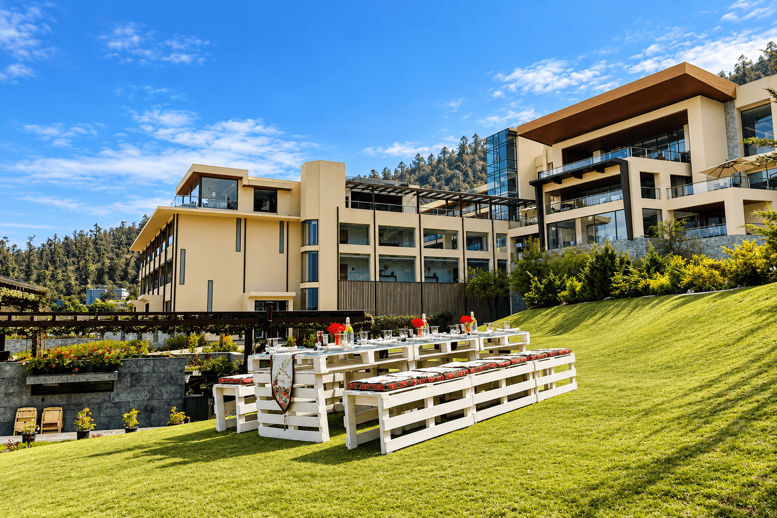 Azalia Court at JW Marriott Mussoorie Walnut Grove Resort & Spa