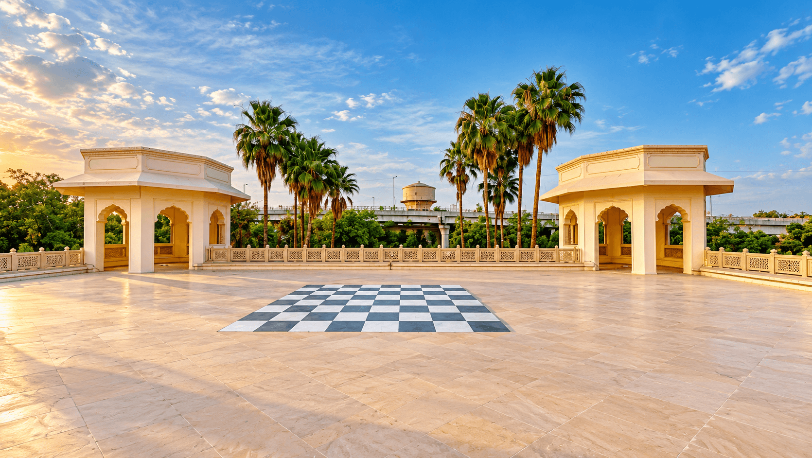 Meherangarh Terrace at Taj Hari Mahal, Jodhpur