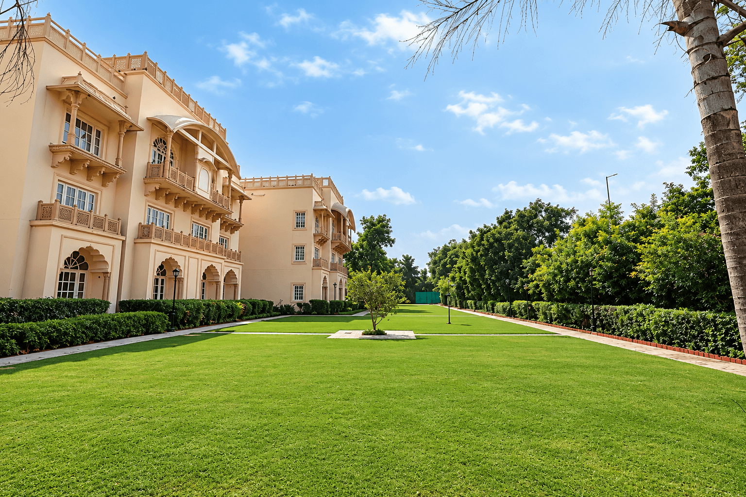 Pali Lawn at Taj Hari Mahal, Jodhpur