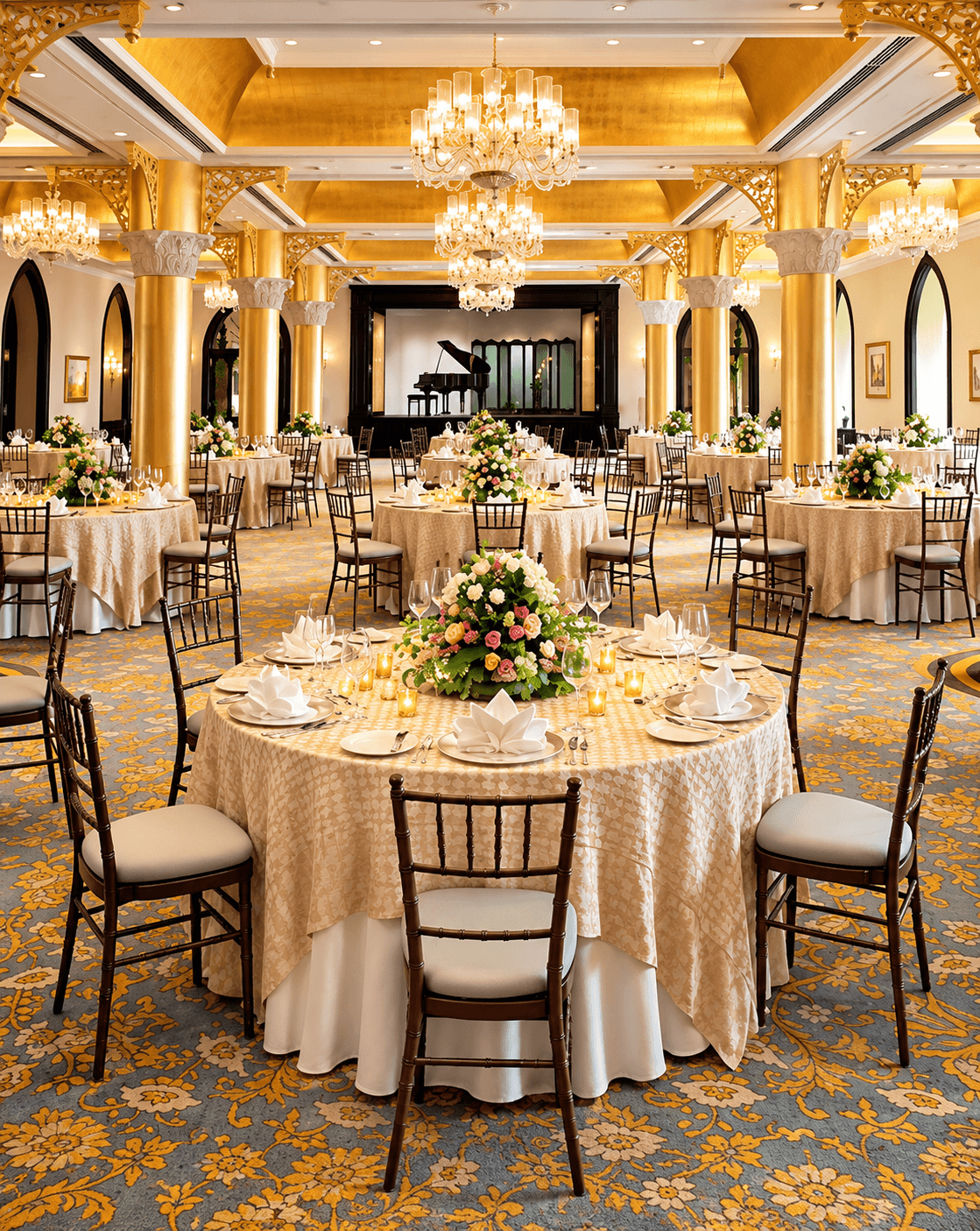 Ballroom at The Taj Mahal Palace, Mumbai