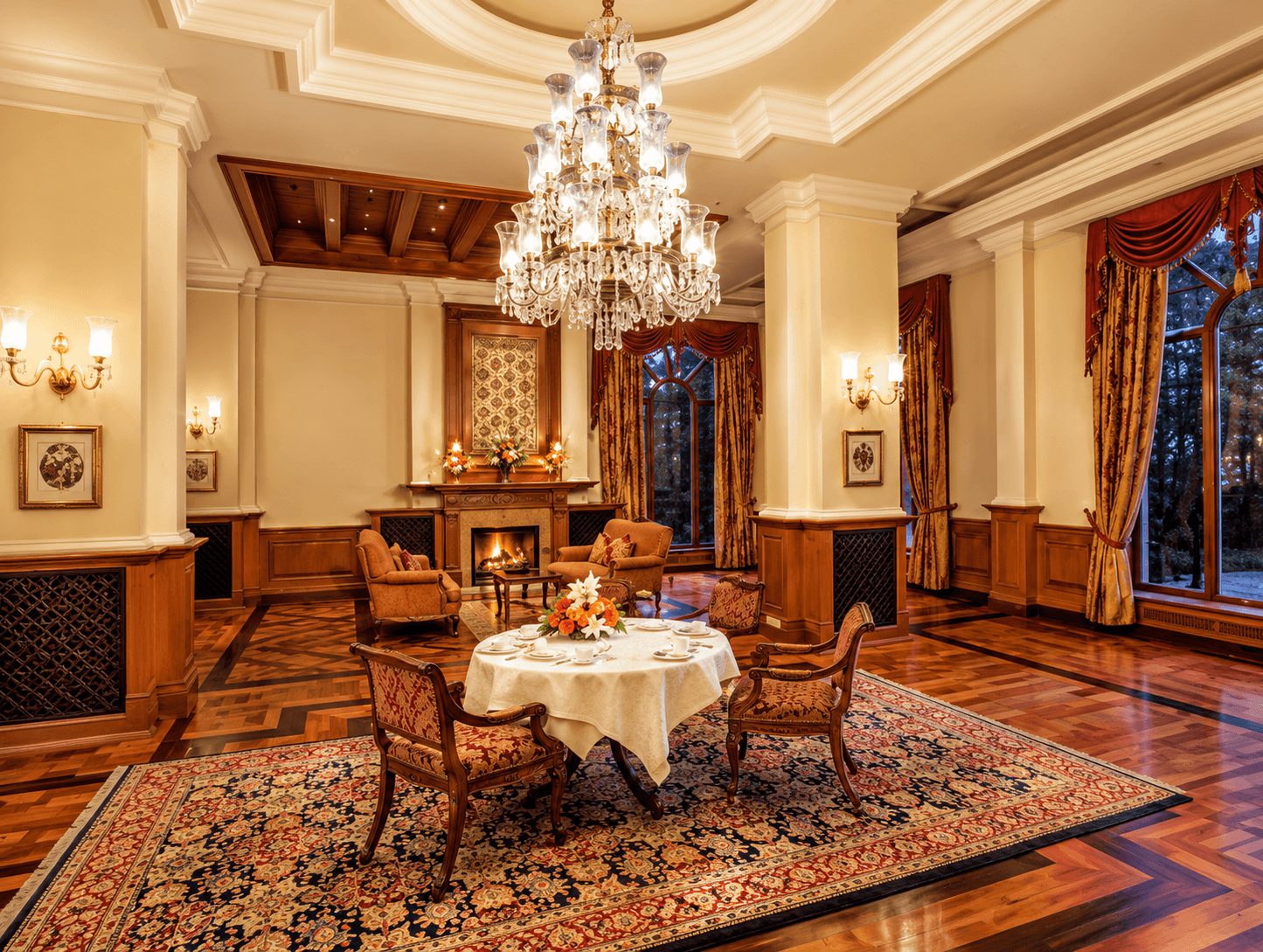 The Ripon Room at Wildflower Hall, An Oberoi Resort