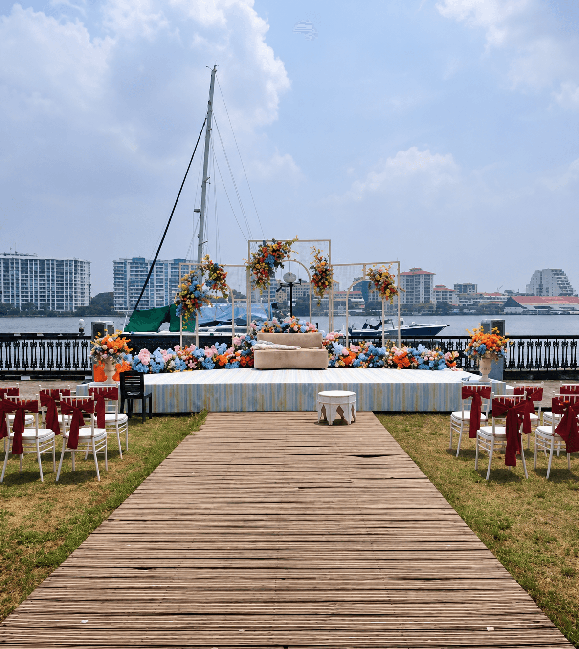 Marina Lawn at KTDC Bolgatty Palace and Island Resort