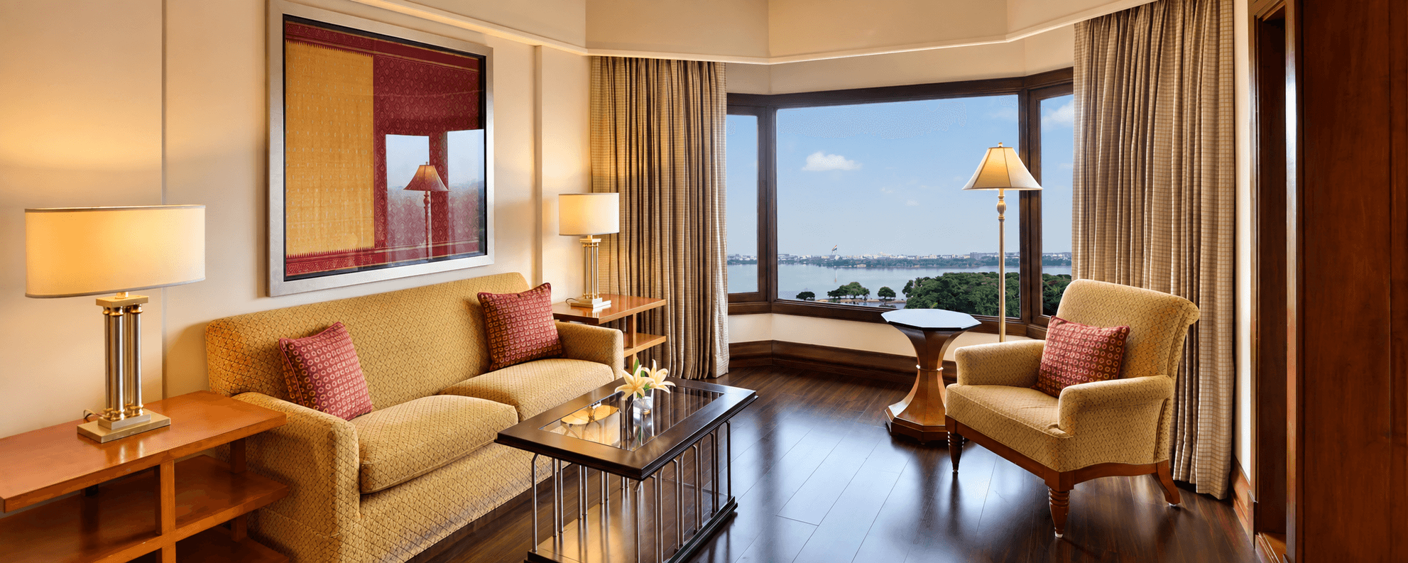 Deluxe Suite at Hyderabad Marriott Hotel & Convention Centre