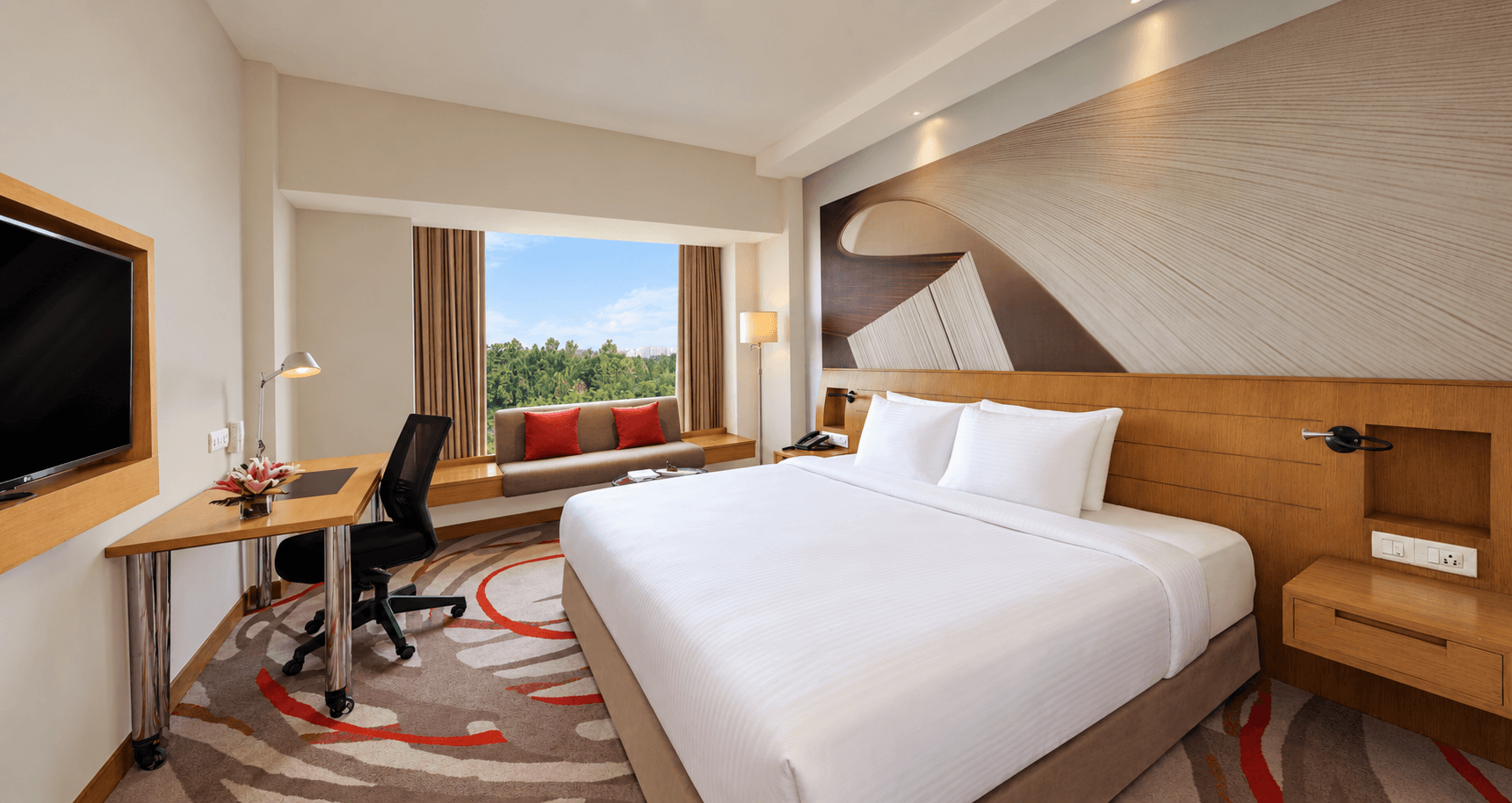 Superior Pool Room at Novotel Hyderabad Convention Centre
