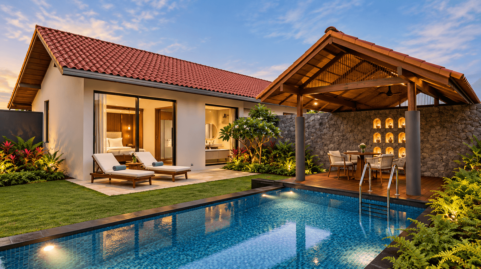 Pool Villa at Hilton Hyderabad Genome Valley Resort & Spa