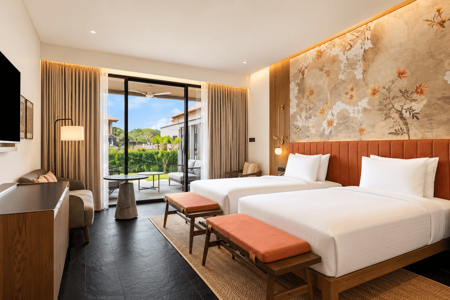 Premium Room at Hilton Hyderabad Genome Valley Resort & Spa