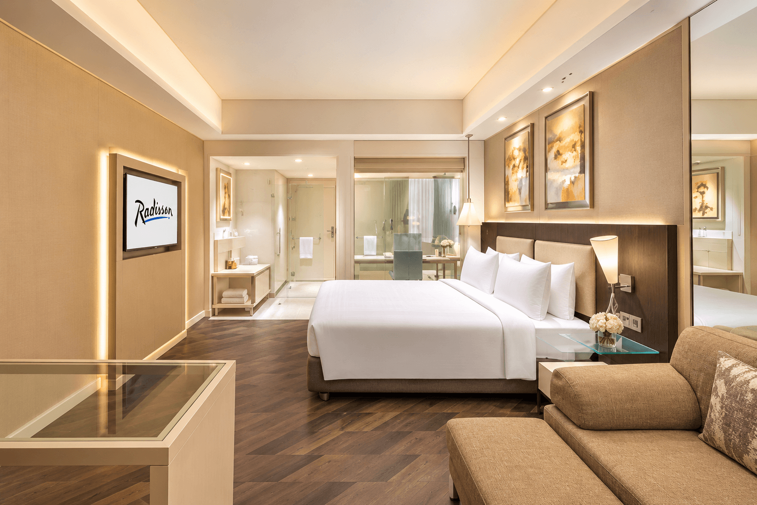 Presidential Suite at Radisson Hotel Hyderabad Hitec City