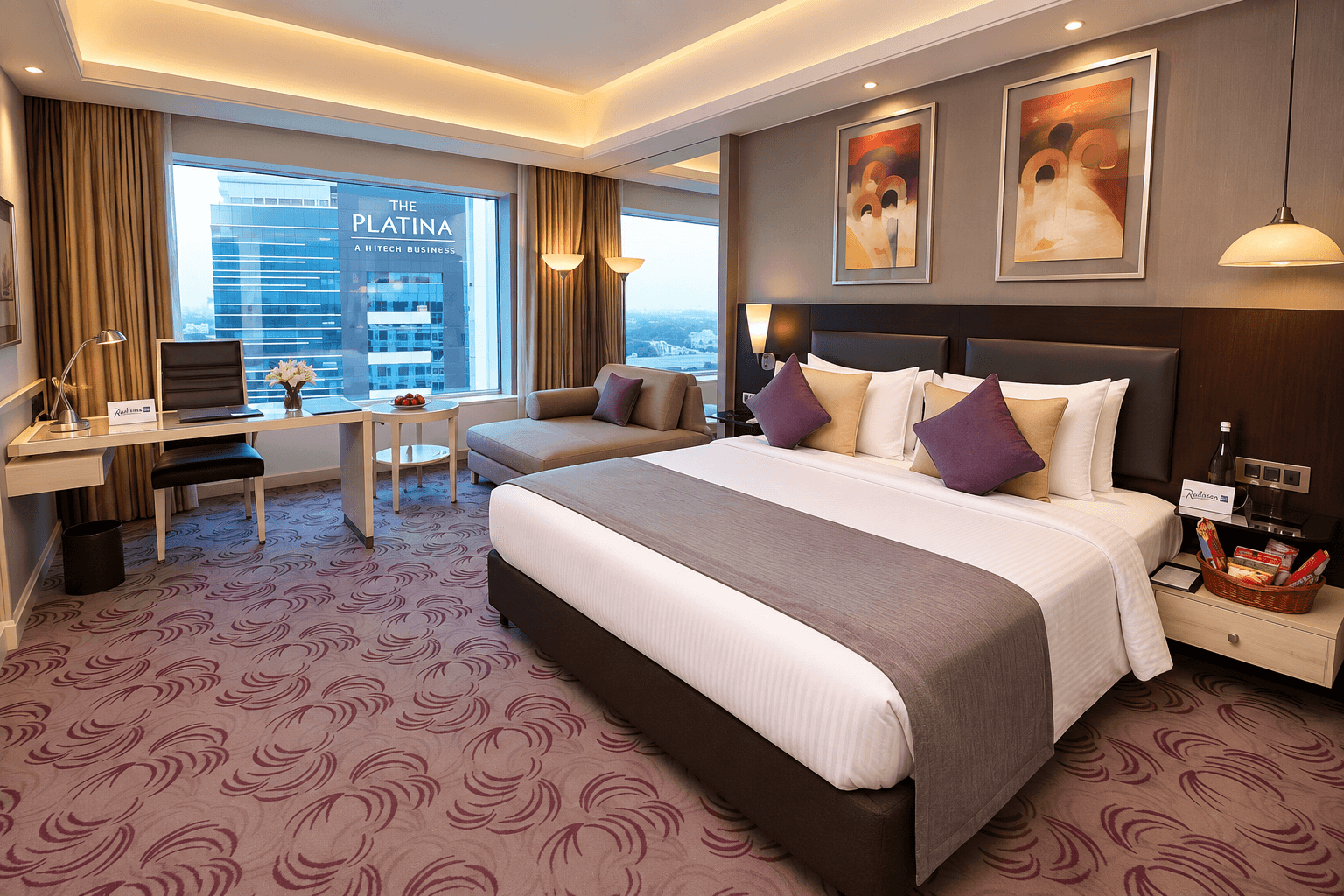 Studio Suite at Radisson Hotel Hyderabad Hitec City