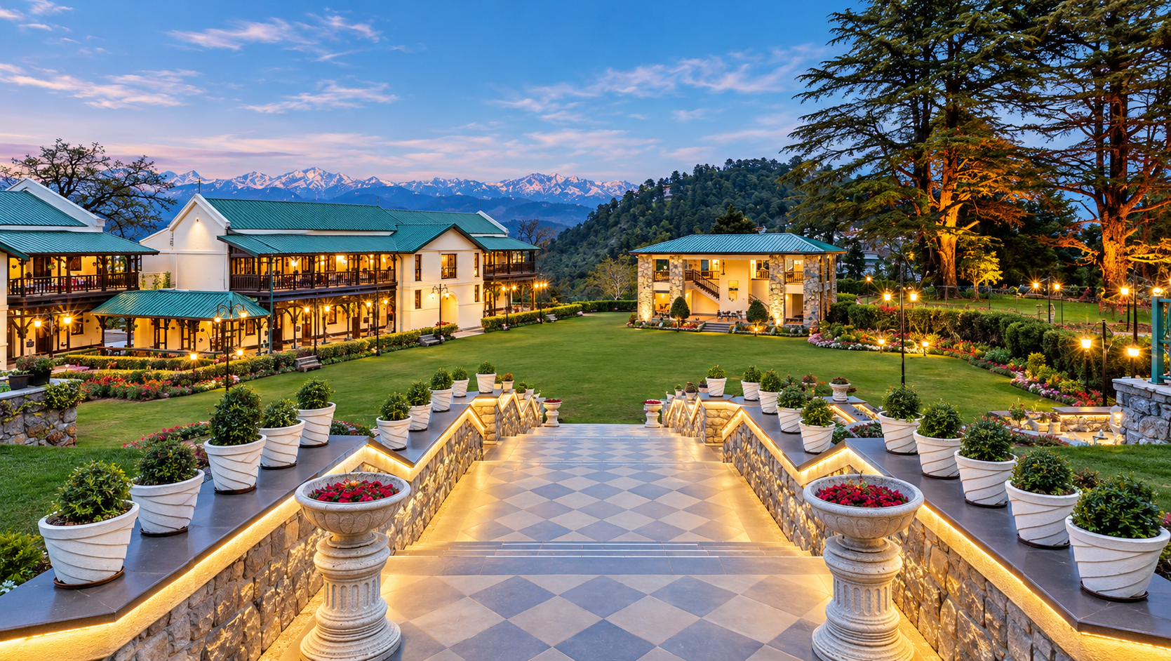 Central Lawn at Welcomhotel by ITC Hotels, The Savoy, Mussoorie